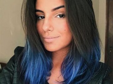 Saç Uçlarındaki Trend: Renkli ve Işıltılı Saç Uçları