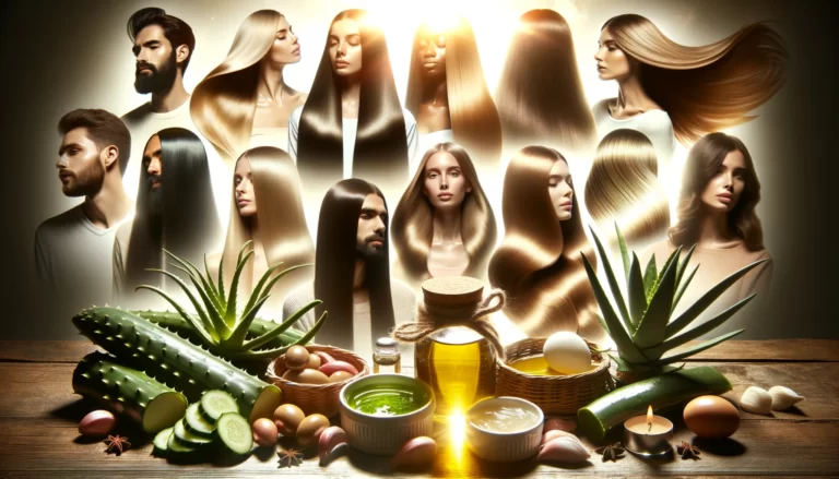 Doğal Yöntemlerle Sağlıklı ve Parlak Saçlar